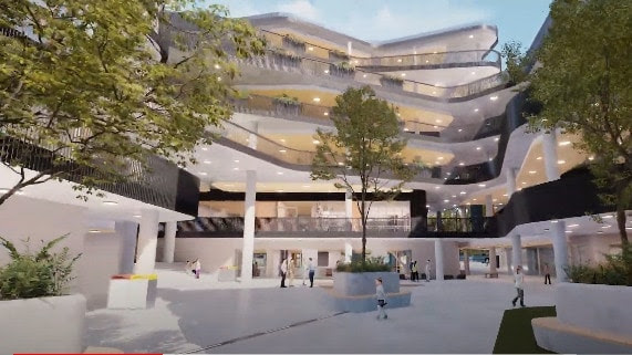 Inside the high-rise school's design