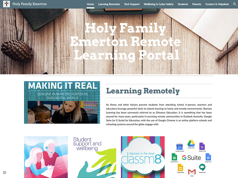 Holy Family Emerton Online Learning Portal