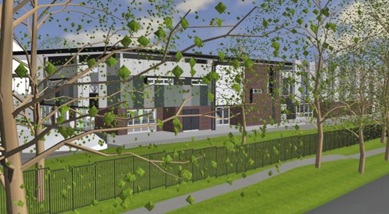 What the school’s new building could look like - Gilroy Castle Hill