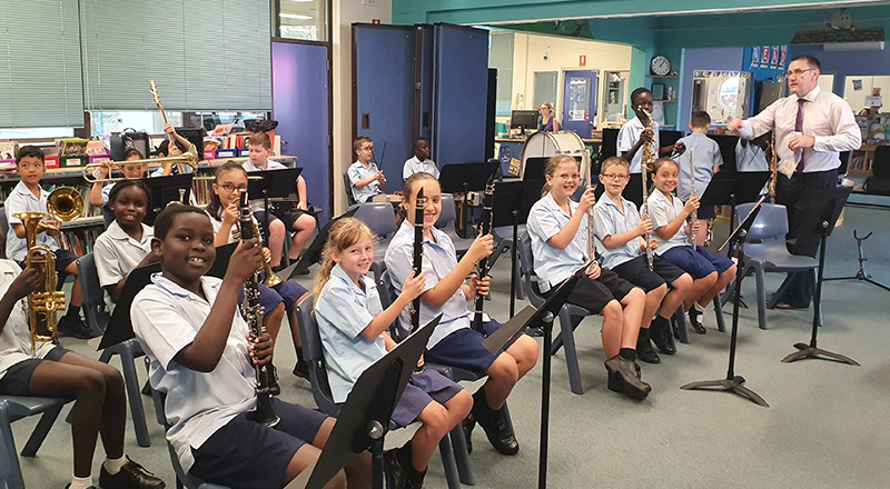 Primary Classroom Band - CAPTIVATE Creative and Performing Arts