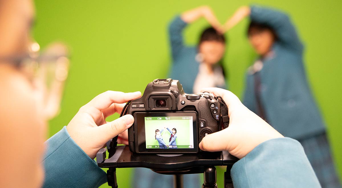 School of Now student