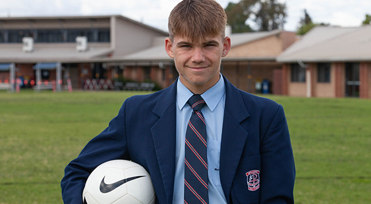 Ethan Ilic, Soccer, Penola Catholic College Emu Plains |CathEd Parra