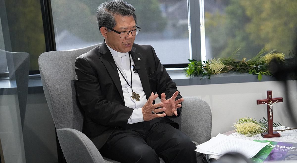 Most Reverend Vincent Long Van Nguyen OFM Conv DD Fourth Bishop of Parramatta