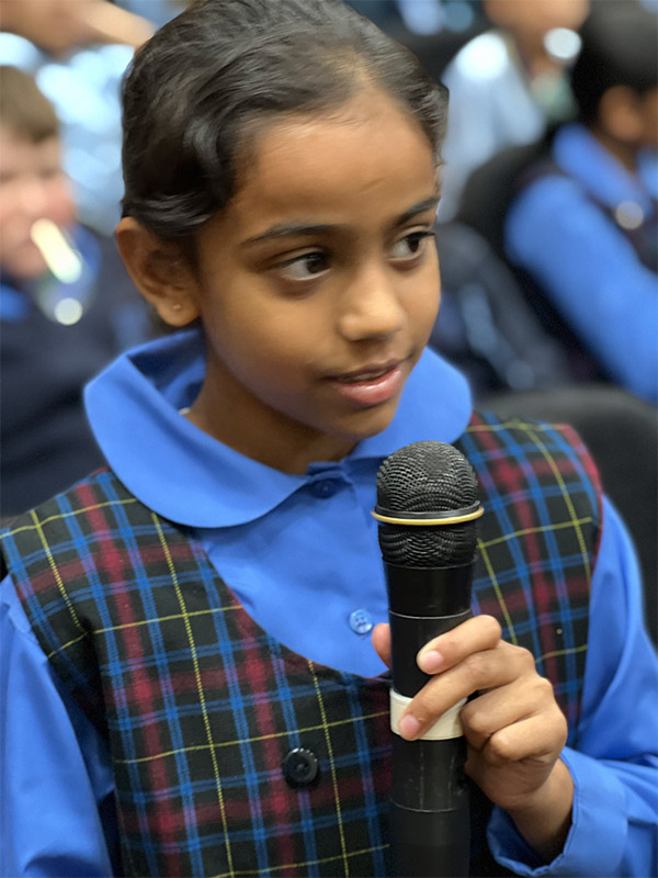 The strong voices of students are a source of inspiration.