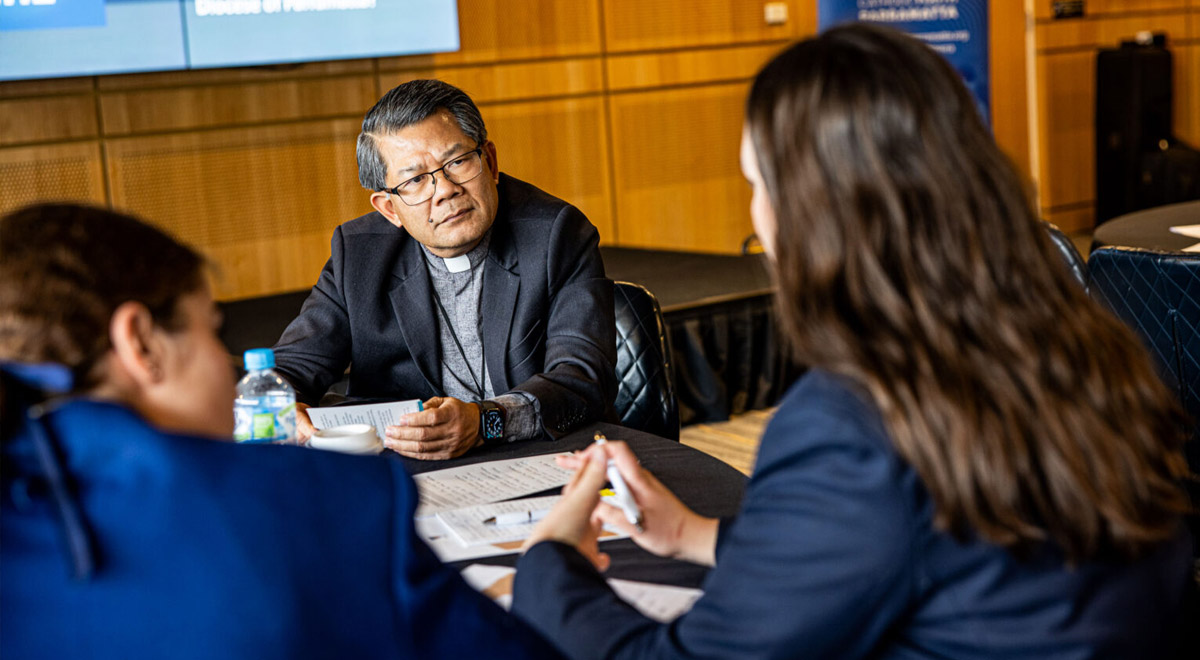 Catholic student leaders show a maturity of faith at ‘LIFTED Breakfast with the Bishop’ Diocesan Synod consultation