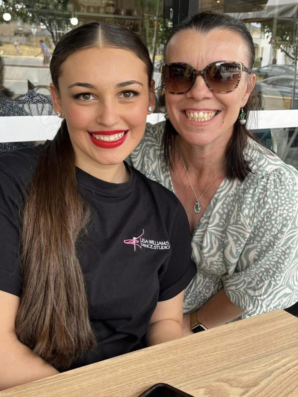 Antonia Zammit (left) with her mother Helen.