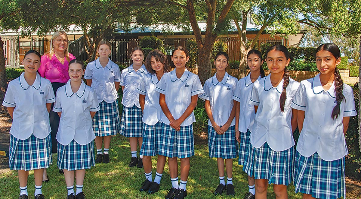 Sets of twins that are starting 2024 at Caroline Chisholm College Glenmore Park