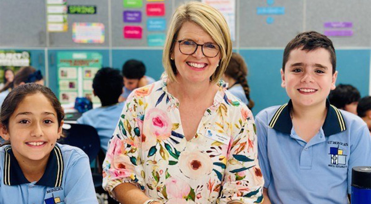 Fiona Bylsma, the new Principal of St Monica's North Parramatta