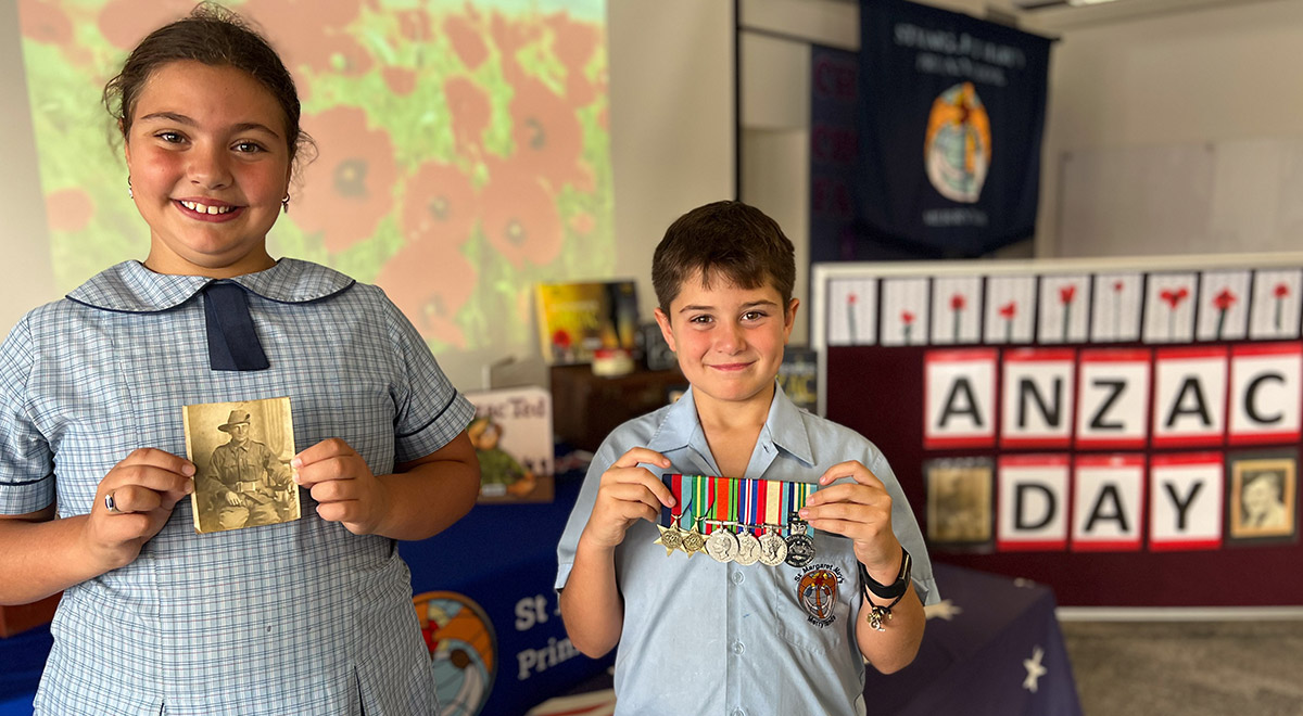 St Margaret Mary's Primary reveal what ANZAC Day means to them