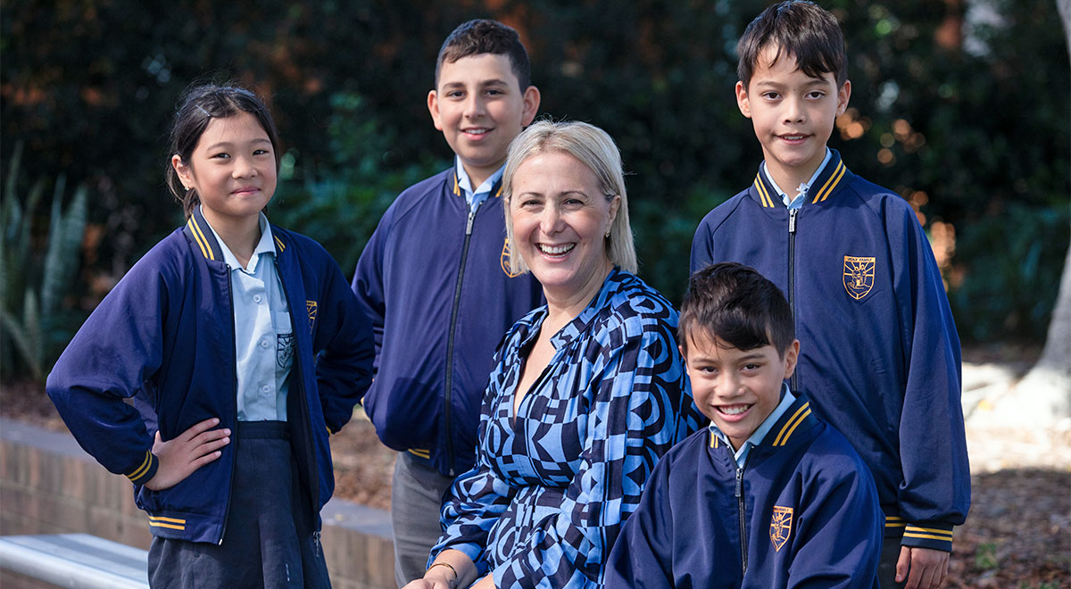 Louise Kingsley, Assistant Principal of Holy Family Primary Granville