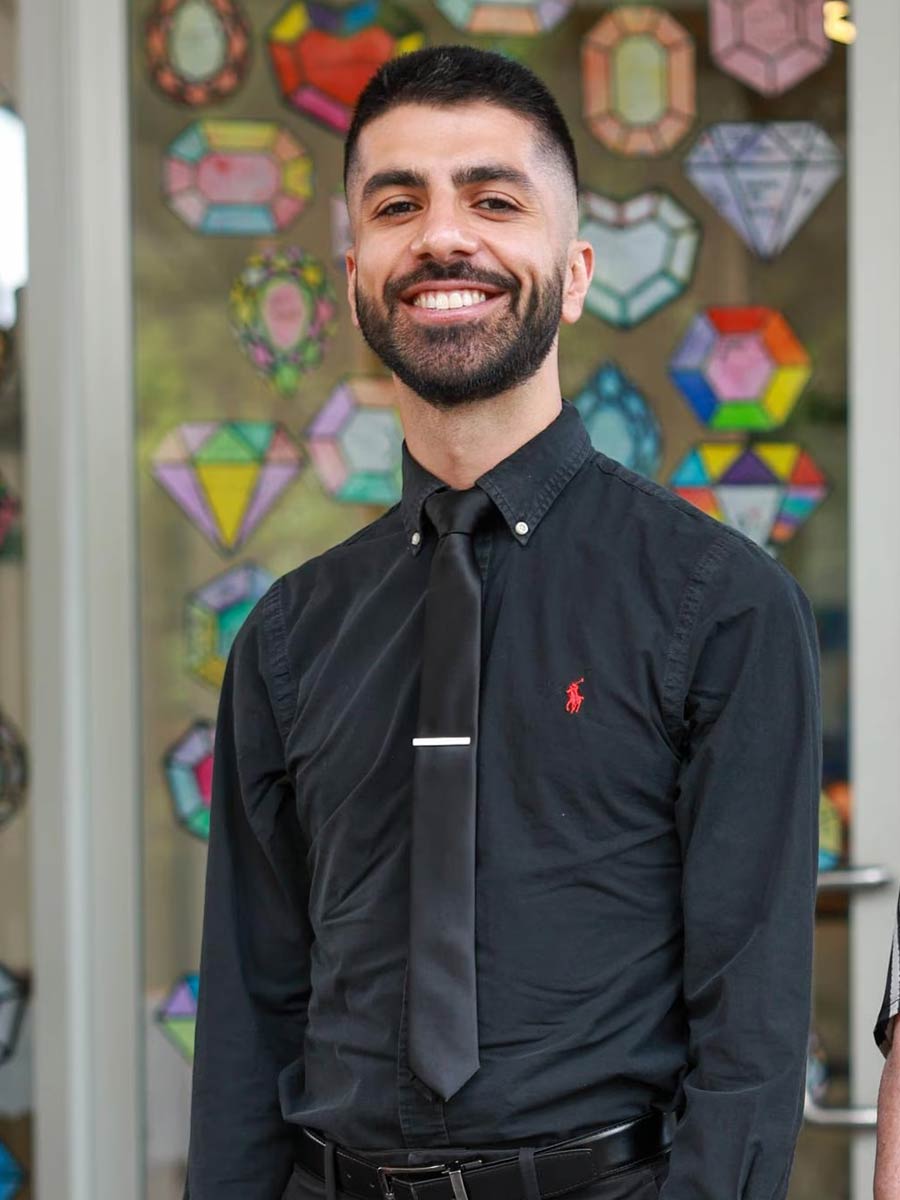 John Maté, from St Agnes Catholic High School in Rooty Hill.